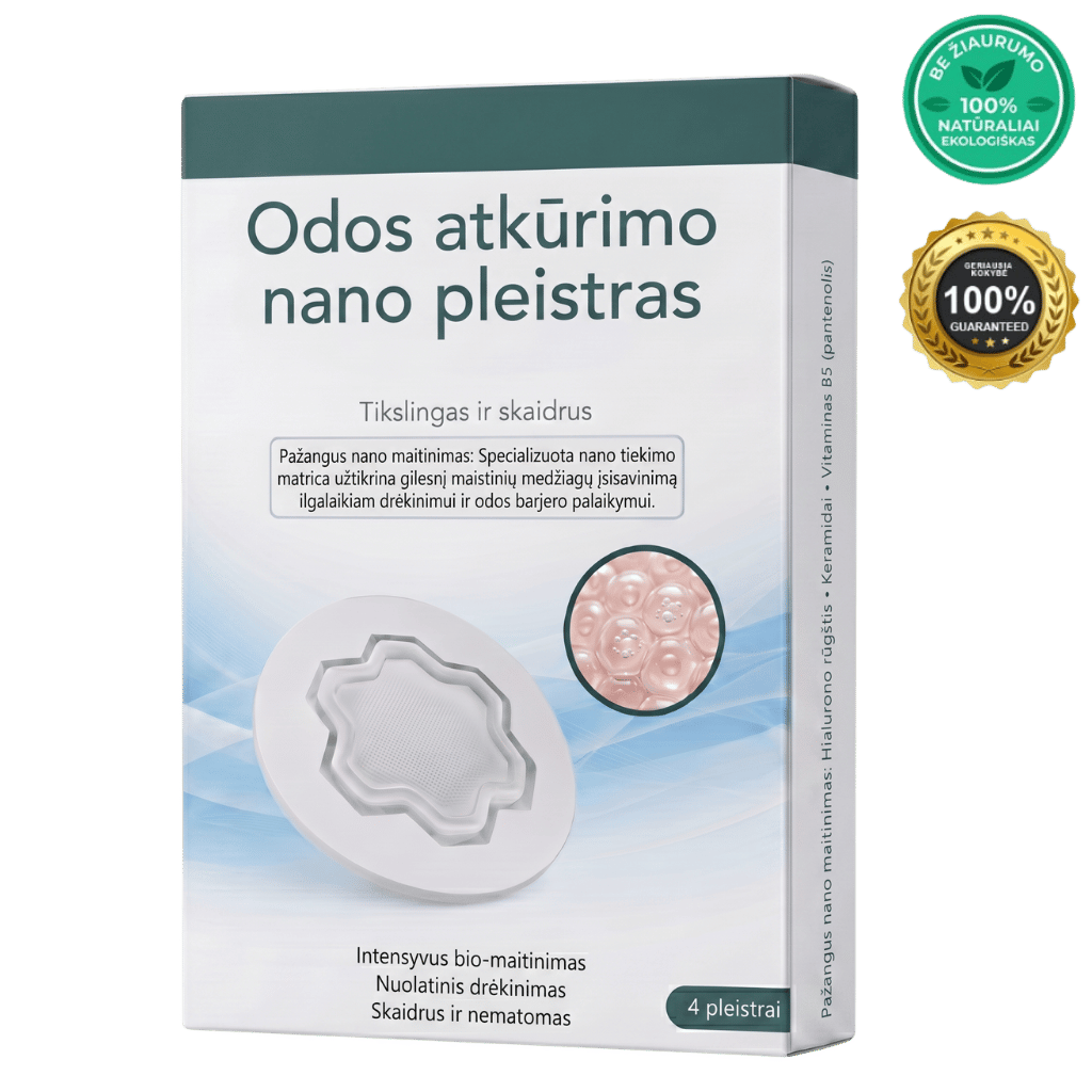Nano pleistras odos atkūrimui