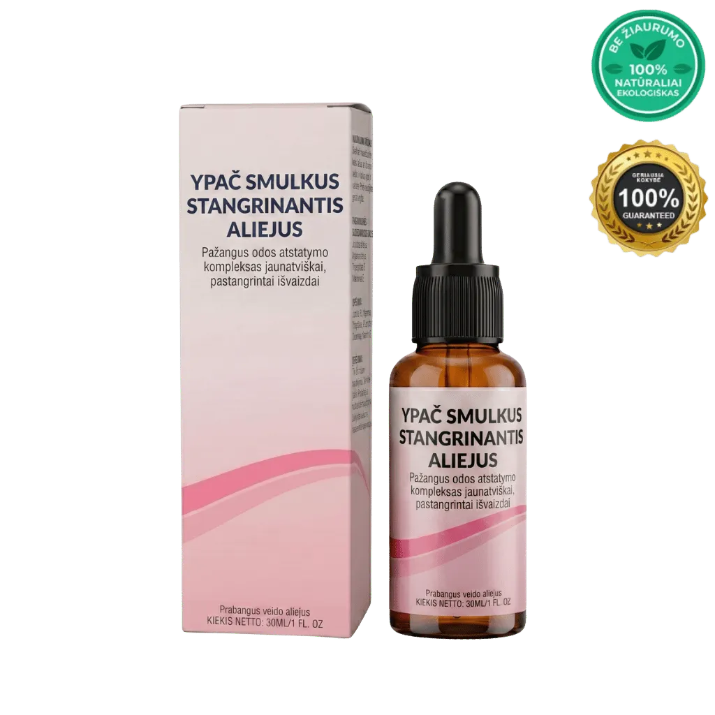 Itin smulkus stangrinamasis aliejus