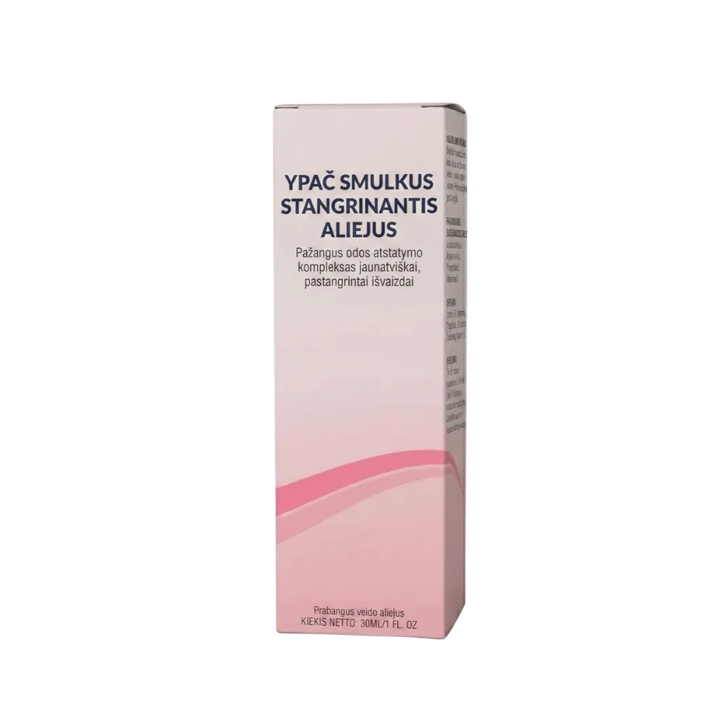 Itin smulkus stangrinamasis aliejus