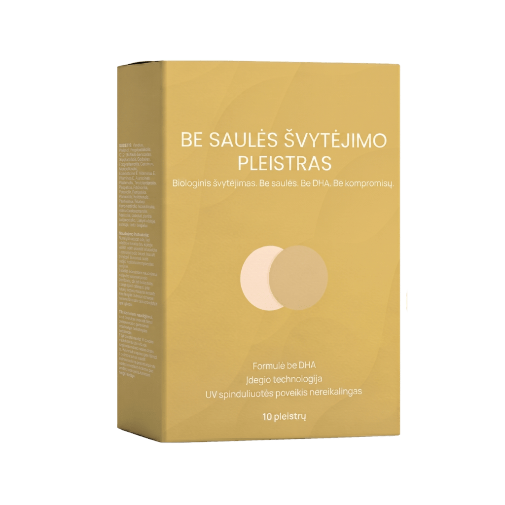 Švytėjimo pleistras be saulės