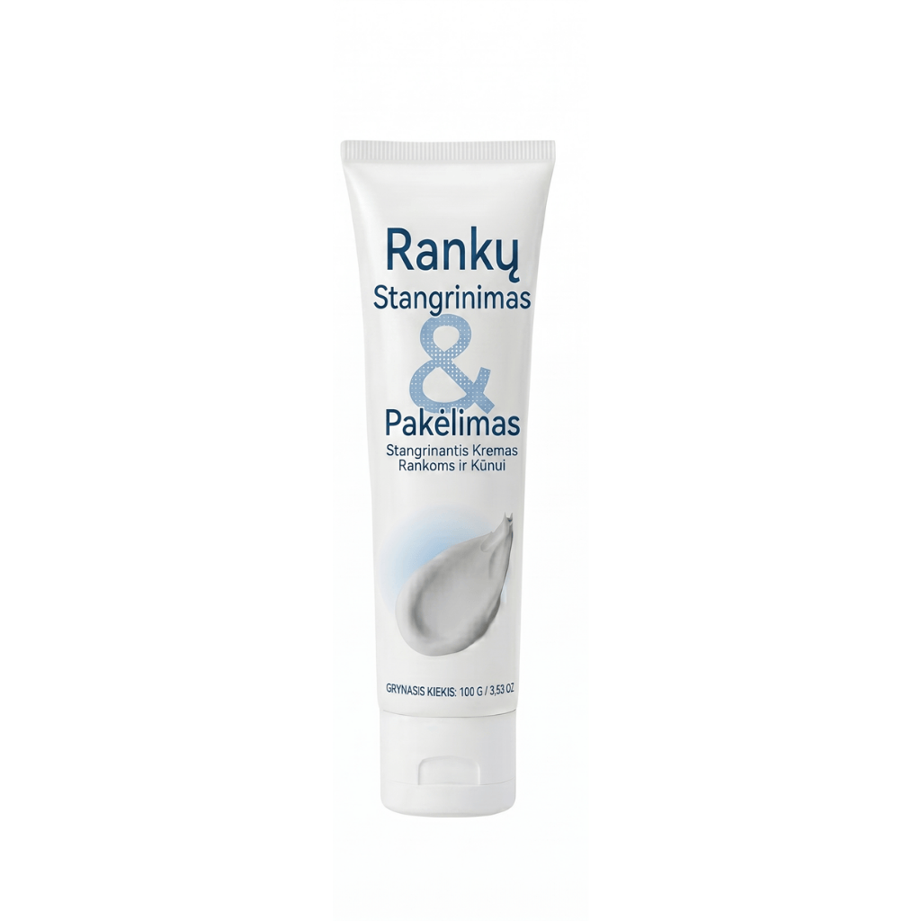 Rankų stangrinamasis kremas