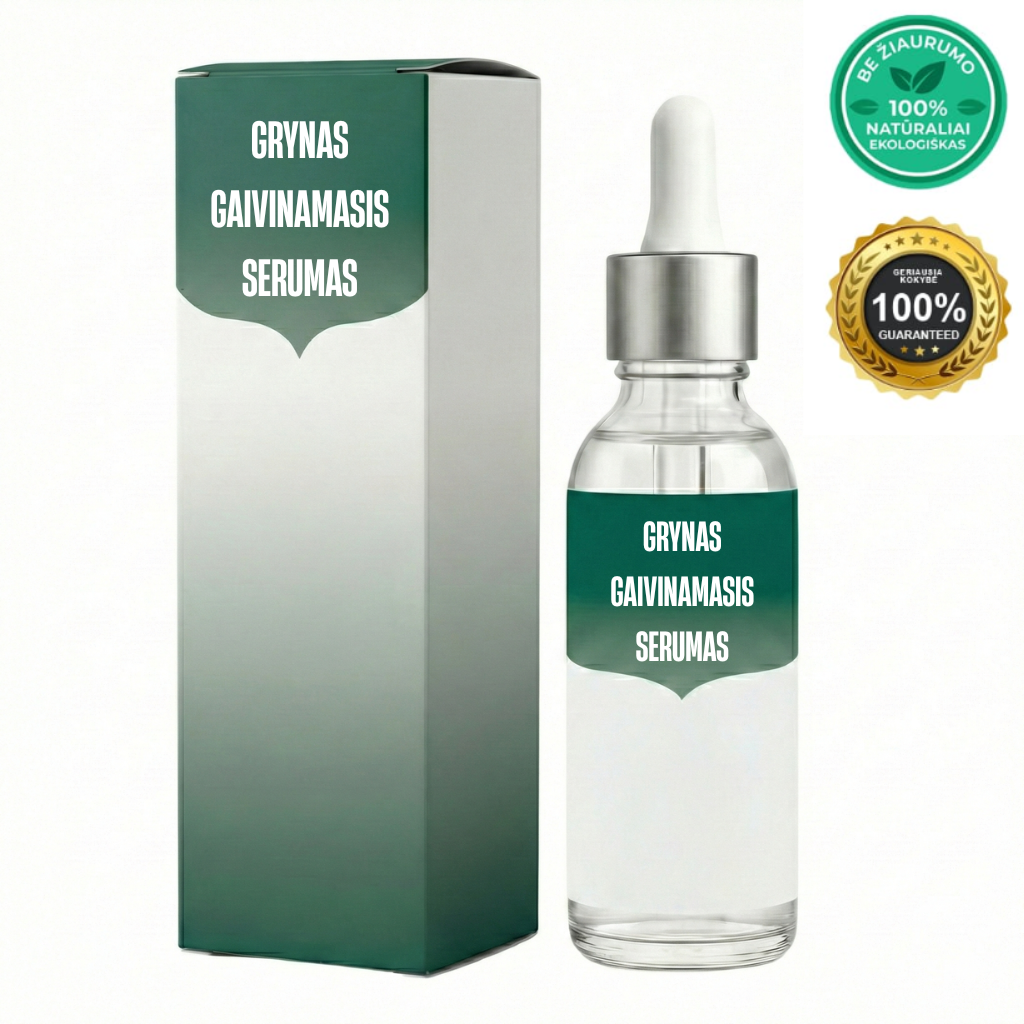 Itin Grynas Gaivinantis Serumas