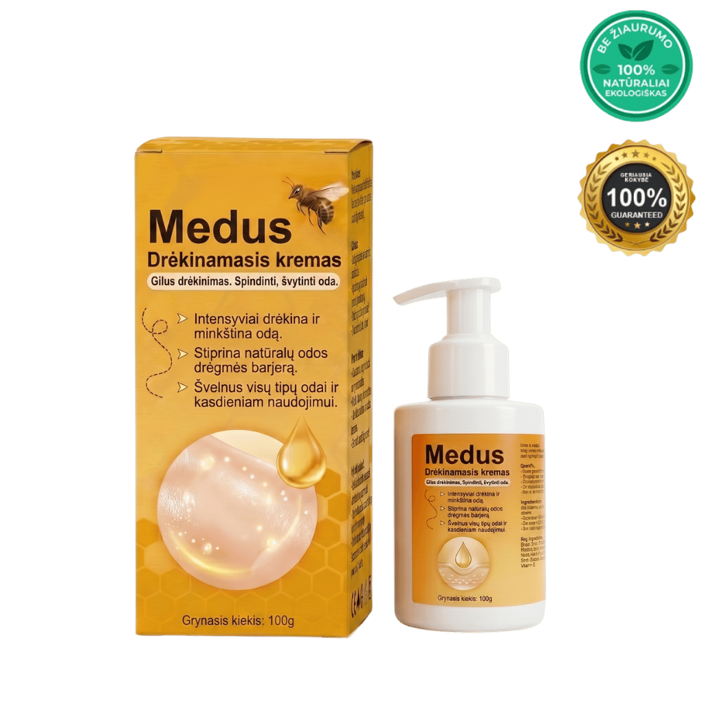 Medus Drėkinamasis kremas
