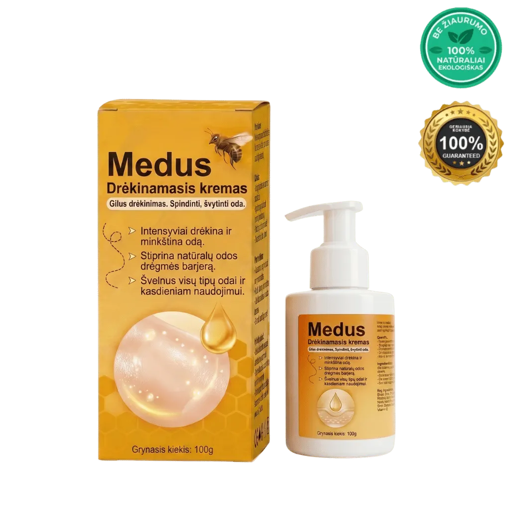 Medus Drėkinamasis kremas