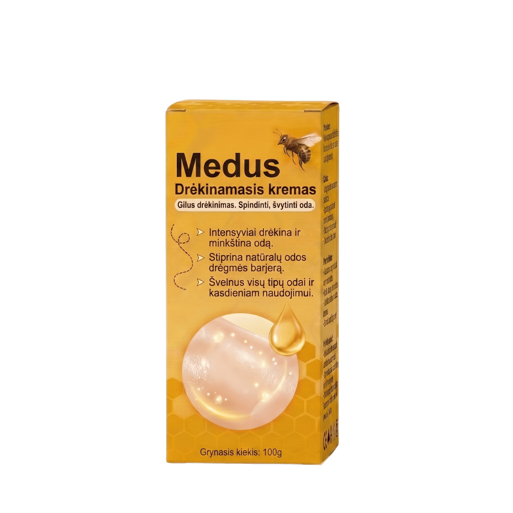 Medus Drėkinamasis kremas