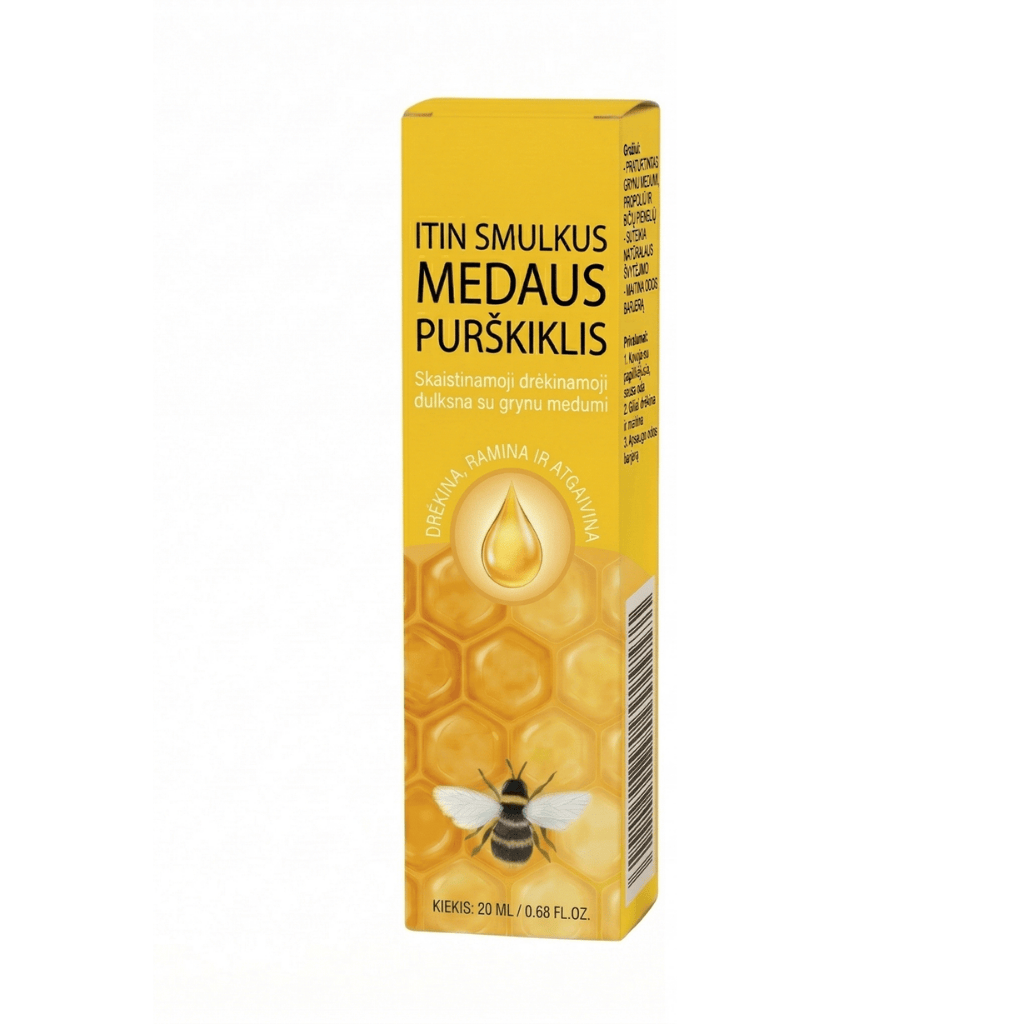 Itin smulkus medaus purškiklis