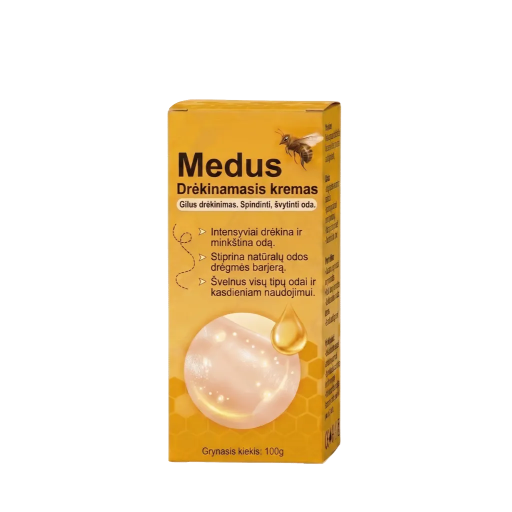Medus Drėkinamasis kremas